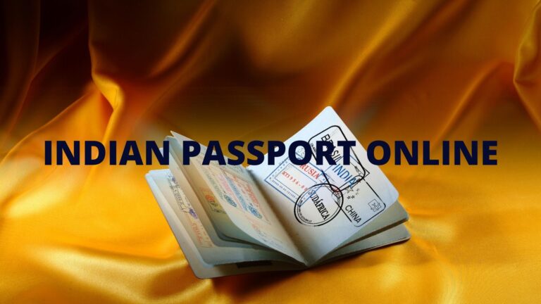 INDIAN PASSPORT ONLINE