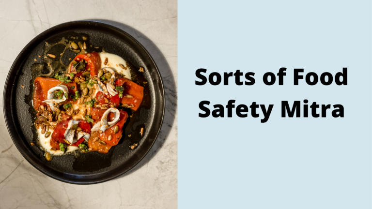 Sorts of Food Safety Mitra