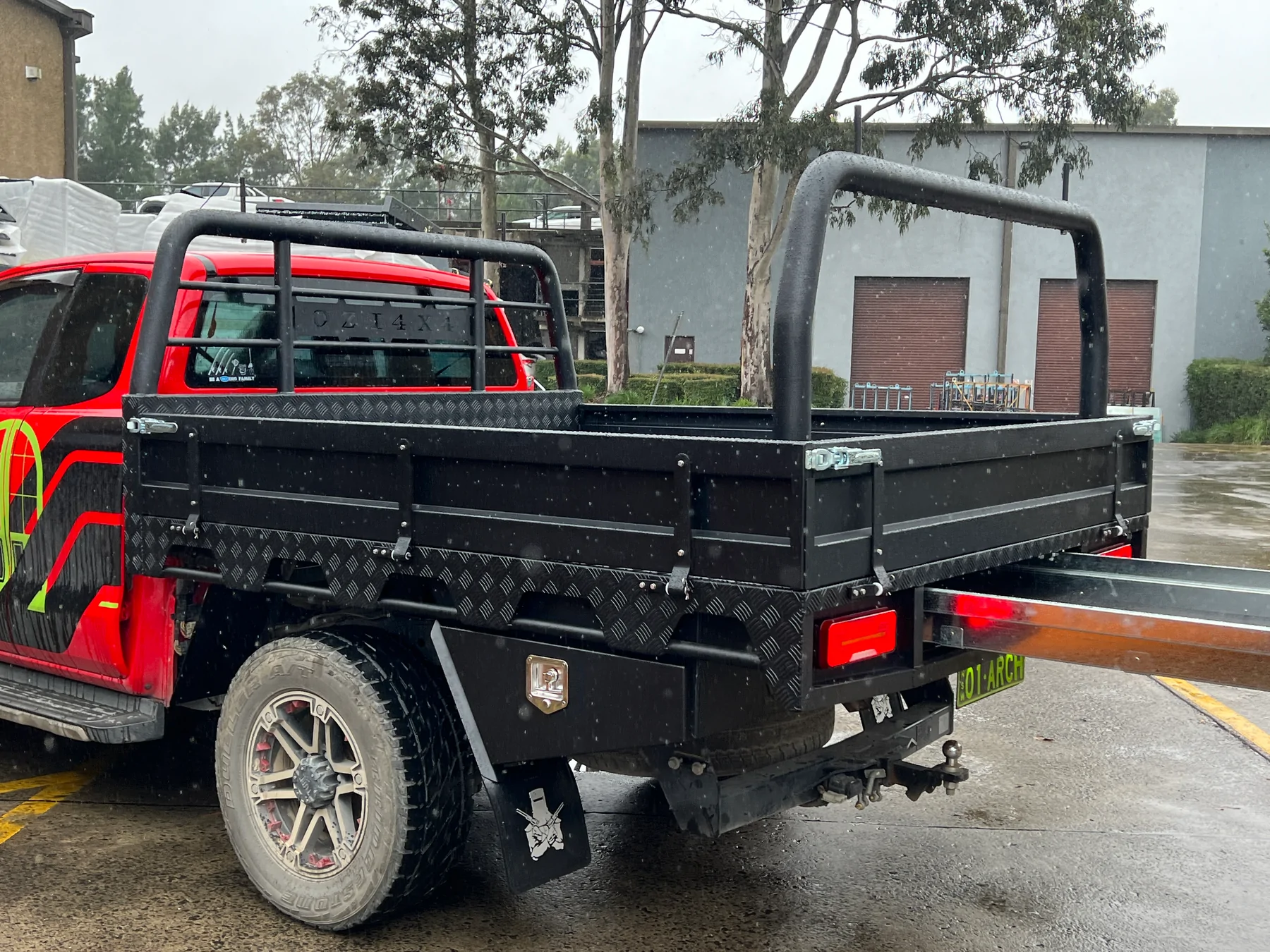 How to shorten aluminium ute tray