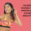 Printed Multi Colored Bralette