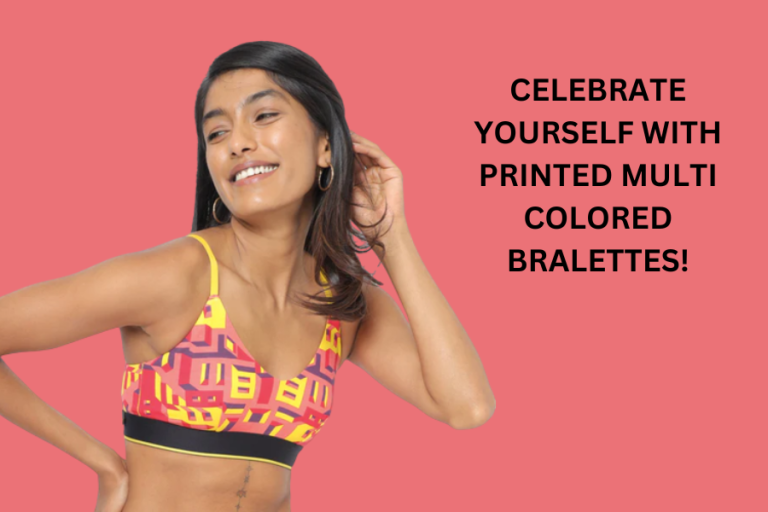 Printed Multi Colored Bralette