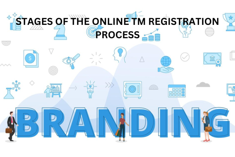 Stages of the online TM registration process